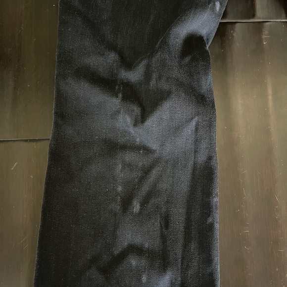 Level 99 Lily Style Black Wash Denim Distressed Skinny Straight jeans Size 25 - Picture 6 of 10